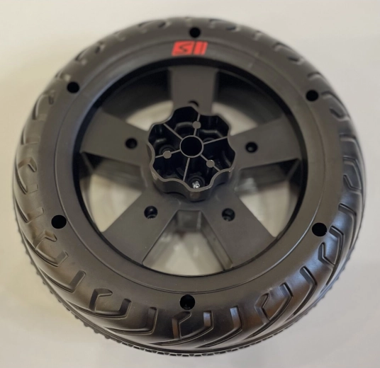 Replacement rear wheel for Vespa Jamara kids’ ride-on - 1 piece