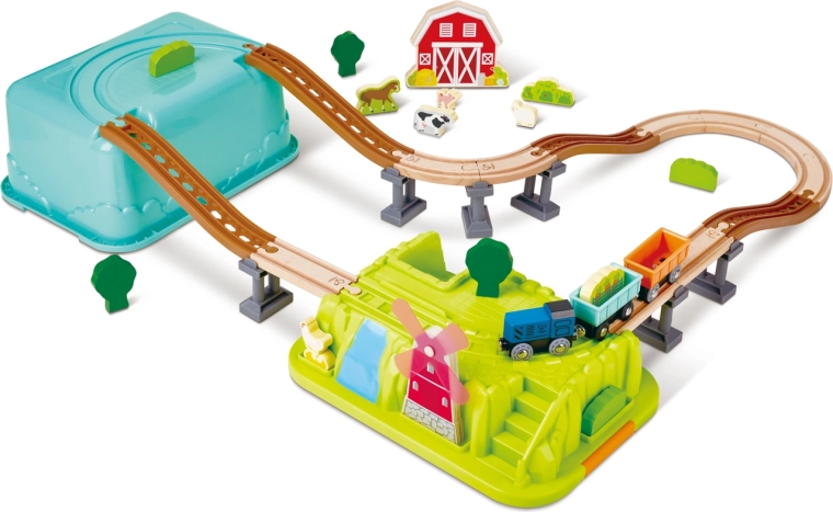 Vlakodraha farma u spremnom boksu, 40 dijelova