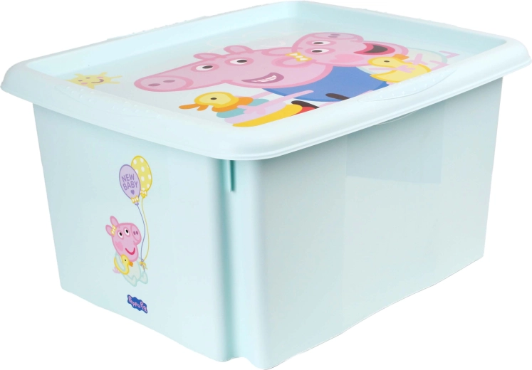 Kutija za pohranu s poklopcem Peppa Pig 24 l