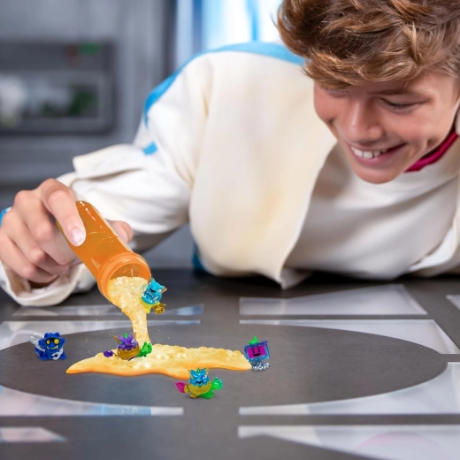 Pjenušavi proces otkrivanja s epruvetom