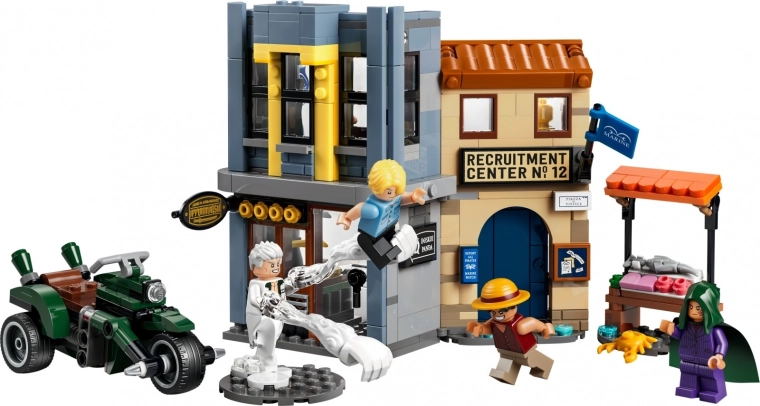 Logue Town marketplace diorama