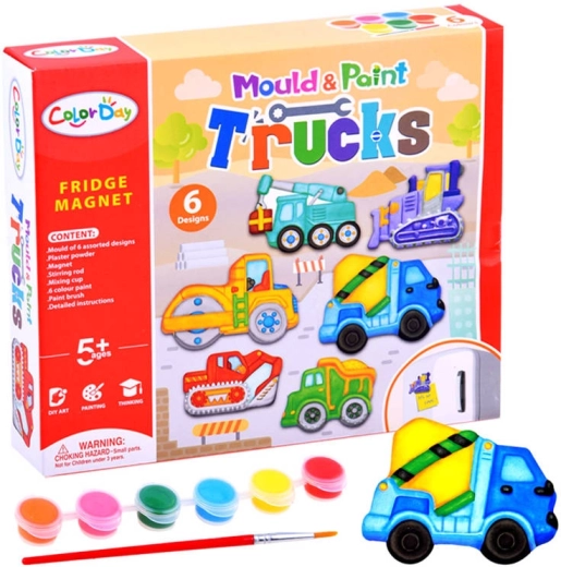 Napravi sam – magneti građevinski strojevi