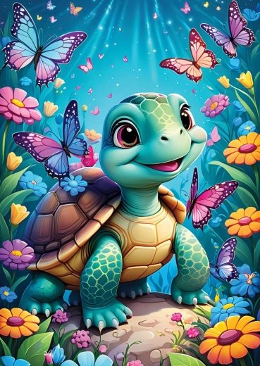 Yazz puzzle kornjača 1000 dijelova