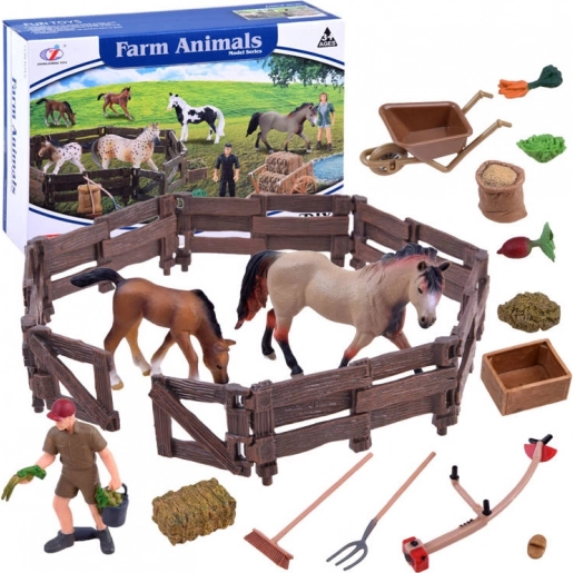 Set figurica konja za farmu – Zagroda