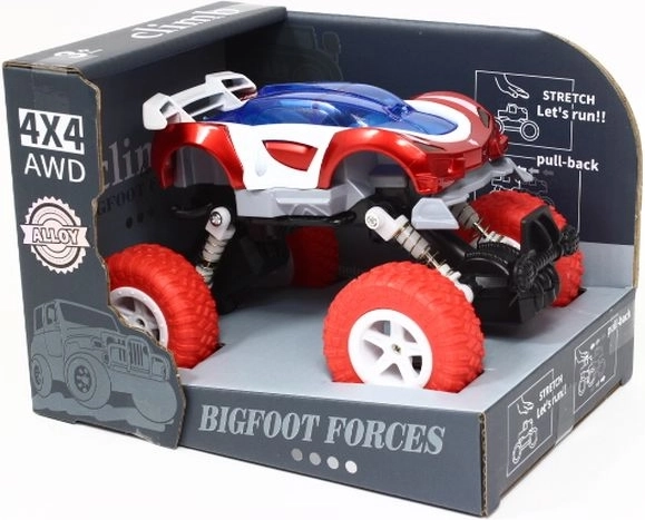 Metalni autić 4x4 s ovjesom