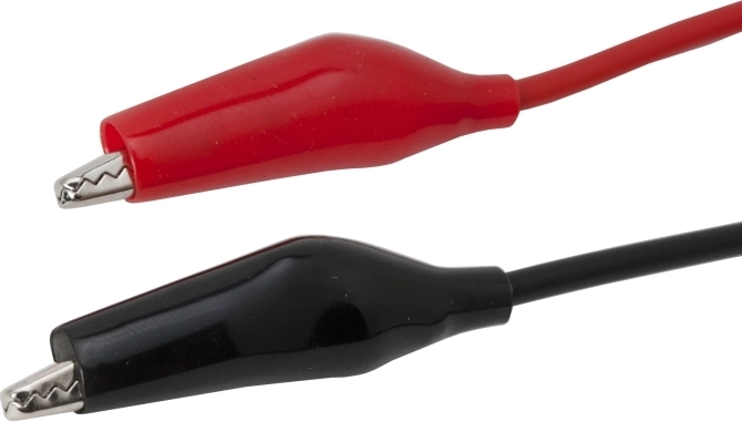 Alligator clips for secure attachment