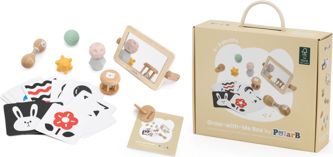 Senzorna set igračka za bebe 0–6 mjeseci