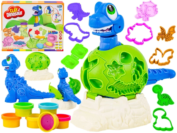 Creative modeling clay set – hatching dinosaur