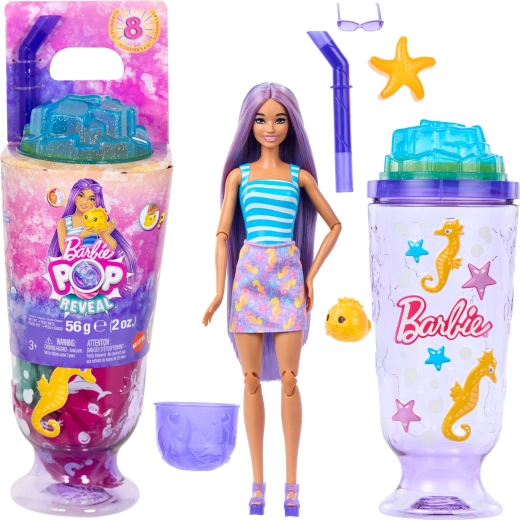 Mattel Barbie Pop Reveal podmorski svijet – lutka s 8 iznenađenja