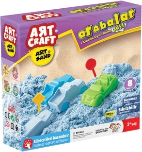 Art Craft kinetic sand cars 500 g - 1 piece