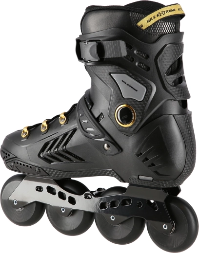 Rigid aluminum frame and ABEC 9 bearings