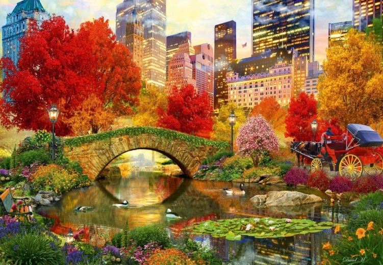 Slagalica Central Park NYC 1000 dijelova BLUEBIRD