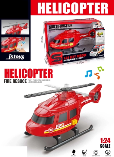 Igračka helikopter sa svjetlosnim i zvučnim efektima