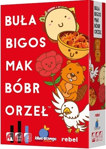 Rebel Buła, bigos, mak, dabar, orao – kartaška igra zapažanja