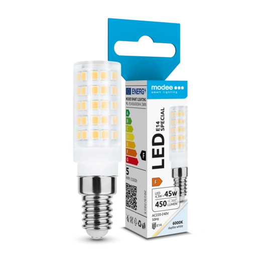Modee Lighting LED keramička žarulja E14 4,3 W hladno bijela 360°