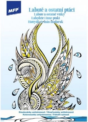 Antistresne bojanke – labudovi i ostale ptice A4