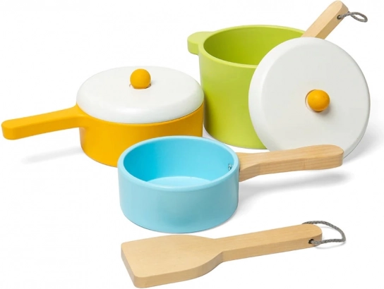 Dječji set kuhinjskog posuđa Bigjigs Toys