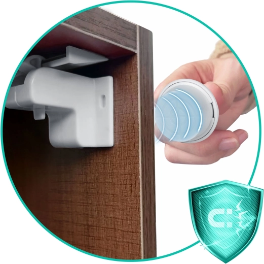 Skriveno i sigurno zatvaranje ormarića