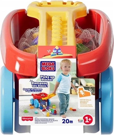 MEGA BLOKS kolica s kockama za malu djecu