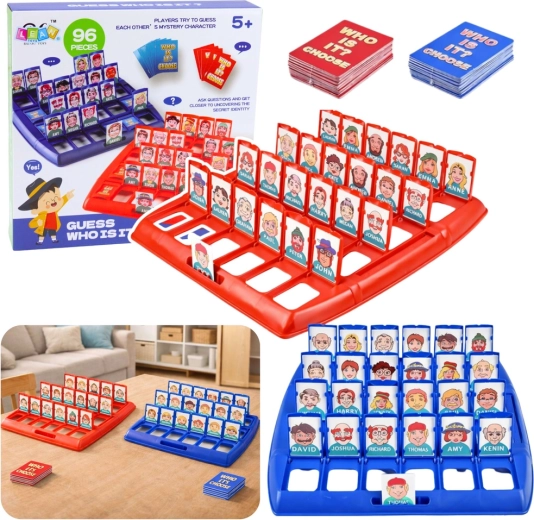 Obiteljska društvena igra Znaš tko? 96 dijelova