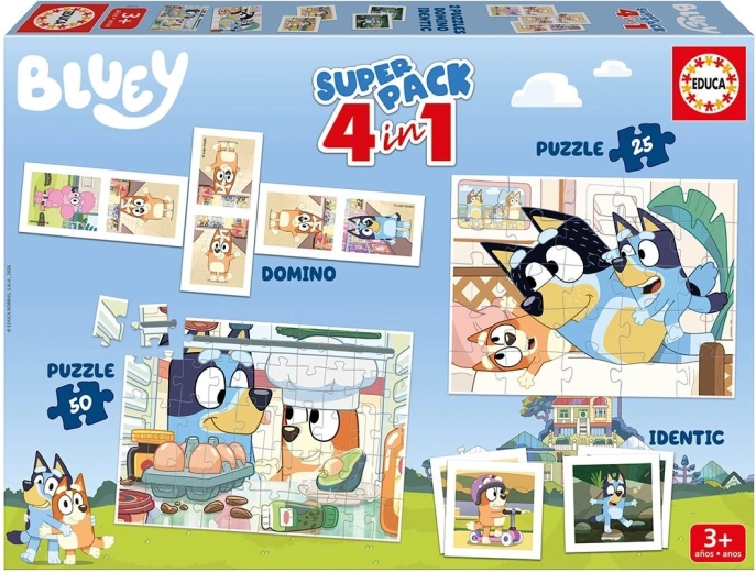 Educa set igara Bluey 4 u 1