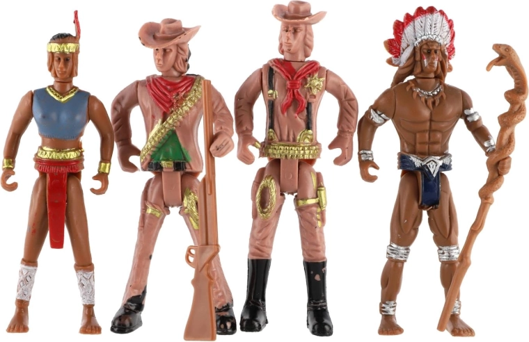 Figurines with a base for stable play