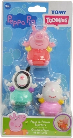 TOMY Peppa Pig figurice za vodu set 3 kom