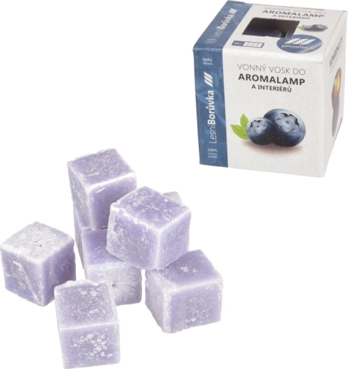 Mirisne voštane kocke borovnica za aromalampu (8 kom)