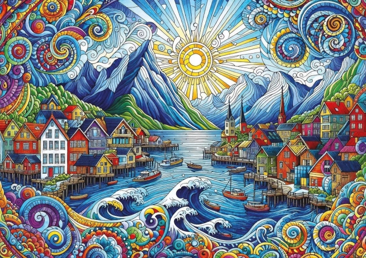 Puzzle Art Puzzle keltski vjetar 1500 dijelova