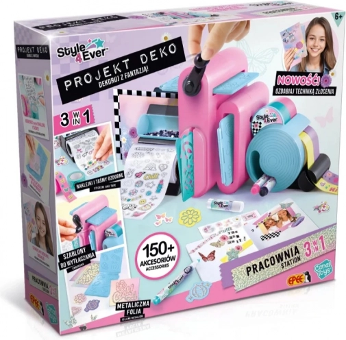 Projekt Deko – kreativni set Radionica 3u1 za scrapbooking