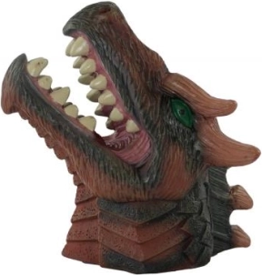 Gumena lutka dinosaura na ruku