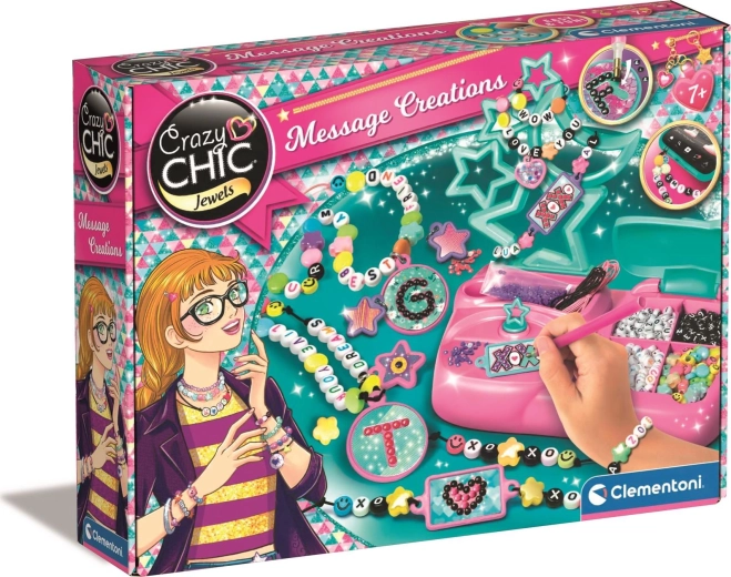 Kreativni studio s slovima CRAZY CHIC – set za izradu nakita