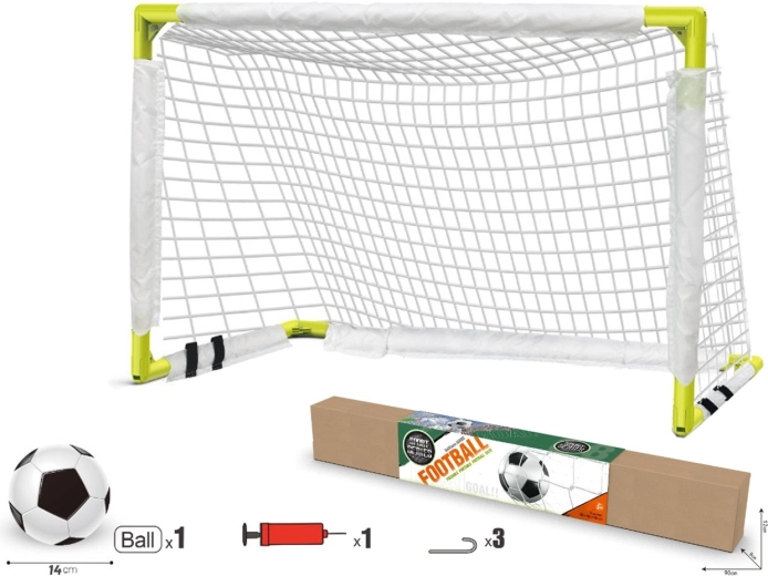 Dječji nogometni gol s loptom i pumpicom 90 cm