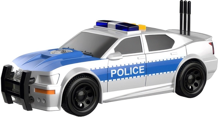 Policijski automobil sa svjetlosnim i zvučnim efektima 15,5 cm