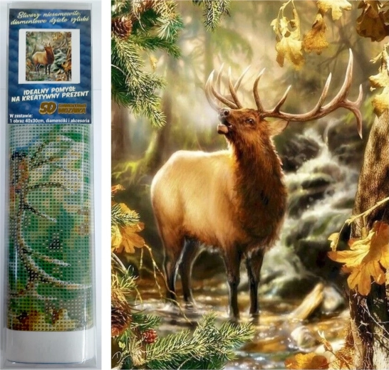 Norimpex Dijamantno slikanje Zov Šume 30x40 cm