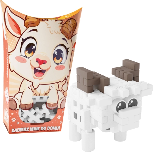 Konstrukcijski set MINI WAFFLE Pocket Pets – kozlić