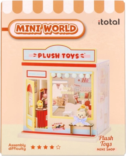 i-Total minijaturna DIY maketa trgovine s plišancima