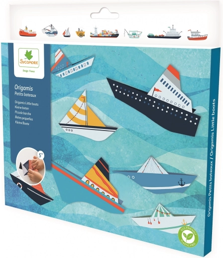 Origami kreativni set Male brodice