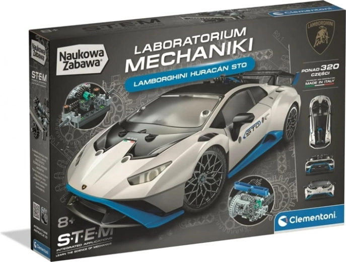 Clementoni Science & Play Labo Mech Lamborghini Huracán mehanički konstrukcijski set