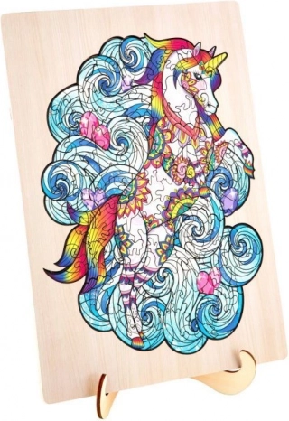 GRAFIX obrisne puzzle jednorog, 130 dijelova