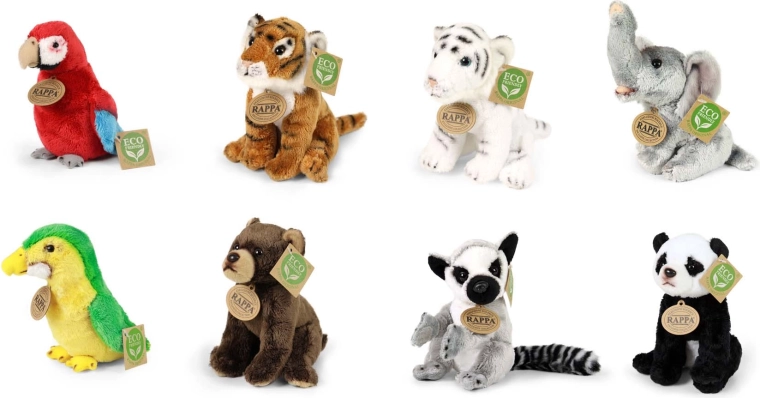 Exotic animals in various designs