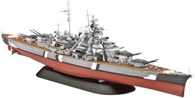 Plastični model ratnog broda BISMARCK