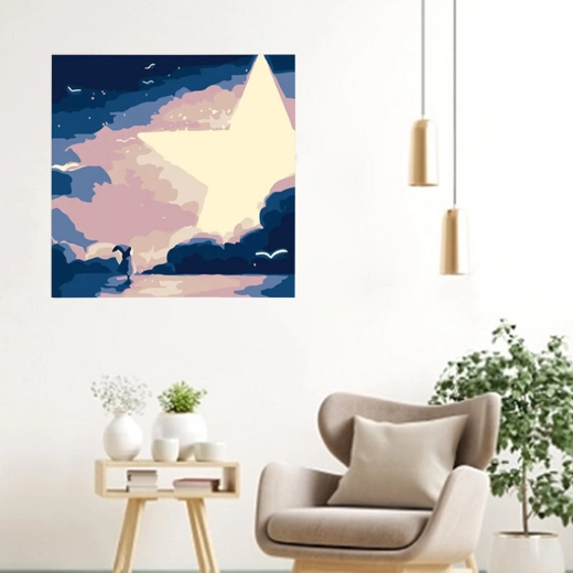 Relaks i dekoracija u jednom: motiv zvijezde