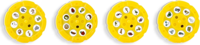 32 sličice na 4 izmjenjiva kotačića