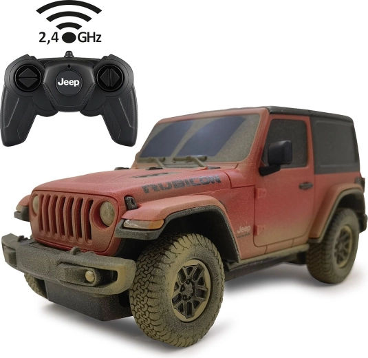RC automobil Jeep Wrangler Rubicon Muddy 1:24