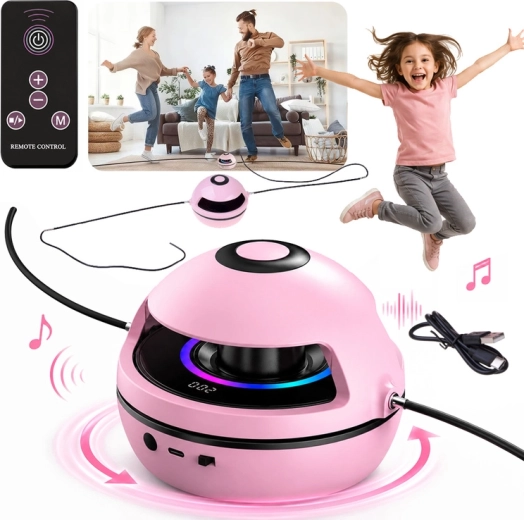Electric interactive jump rope with music, Bluetooth, remote control and counter - 1 piece