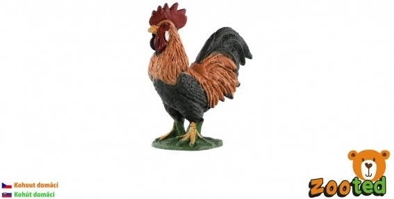 Plastična figura pijetla 5 cm