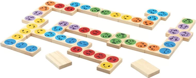 Emotions as playful dominoes