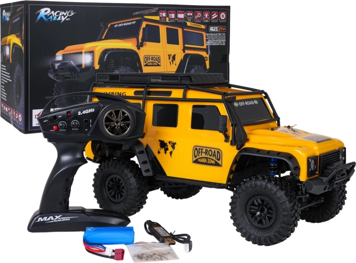 Terenski RC auto Climbing beast 4x4 1:10 pješčani