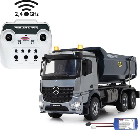 RC Mercedes-Benz Arocs Meiller Metal Tipper Truck 1:20